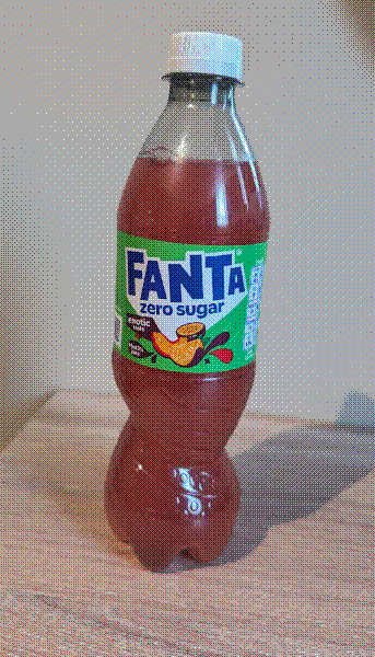 Fanta zero sugar exotic taste
