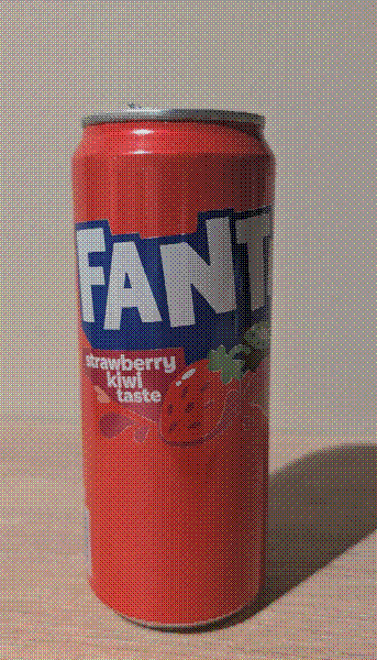 Fanta strawberry kiwi taste